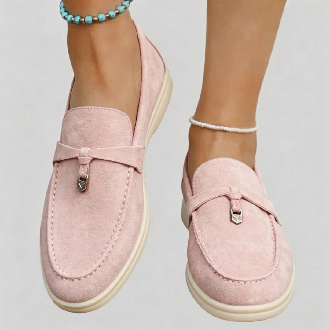 Sorelle Women's Suede Loafers - Eliza-Warszawa