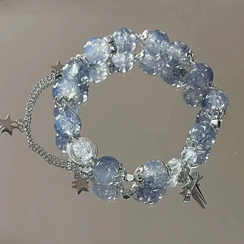 Star Tassel Crystal Bracelet - Eliza-Warszawa
