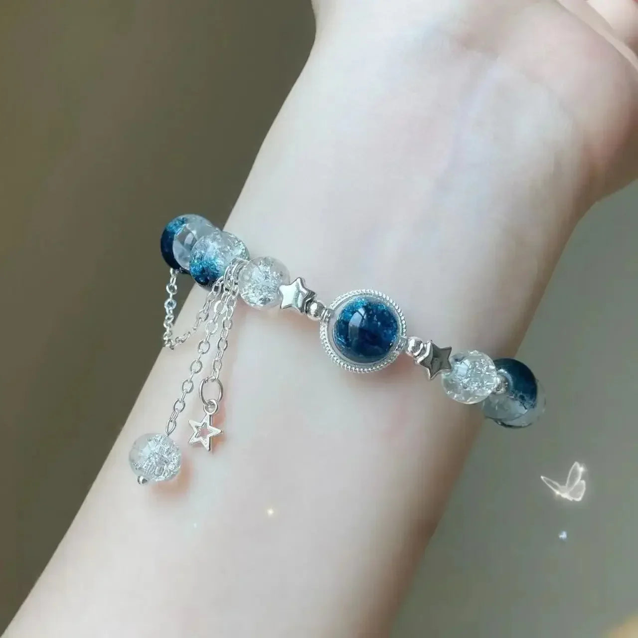 Star Tassel Crystal Bracelet - Eliza-Warszawa