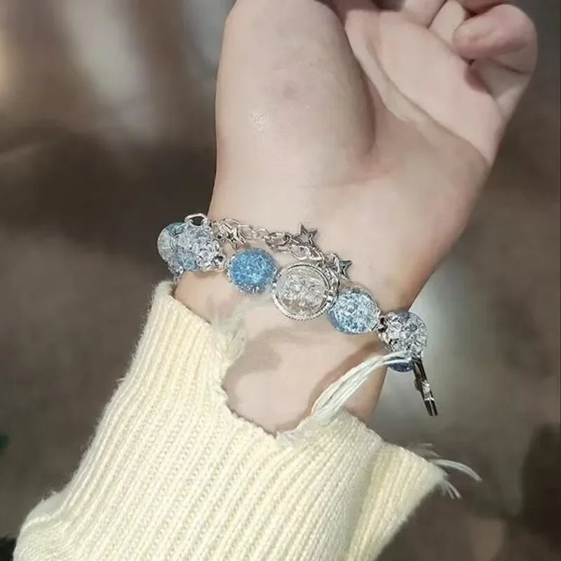 Star Tassel Crystal Bracelet - Eliza-Warszawa