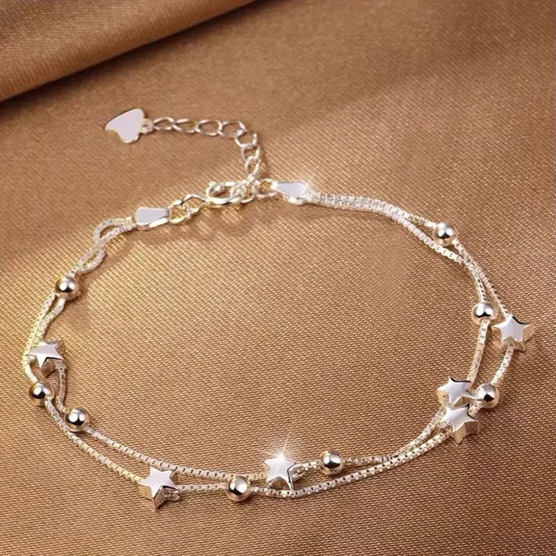 Star Tassel Crystal Bracelet - Eliza-Warszawa