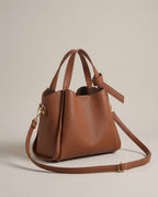 Stella Leather Bucket Bag - Eliza-Warszawa