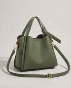 Stella Leather Bucket Bag - Eliza-Warszawa