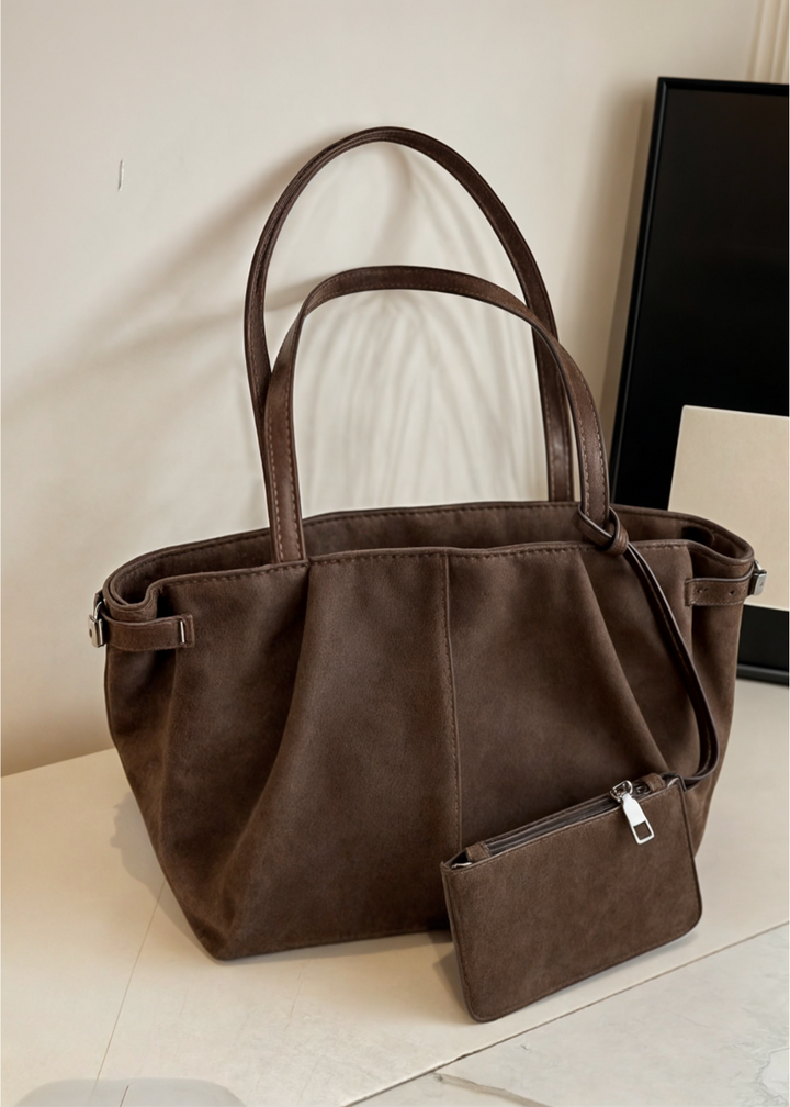 Suede BB Arden Handbag - Eliza-Warszawa