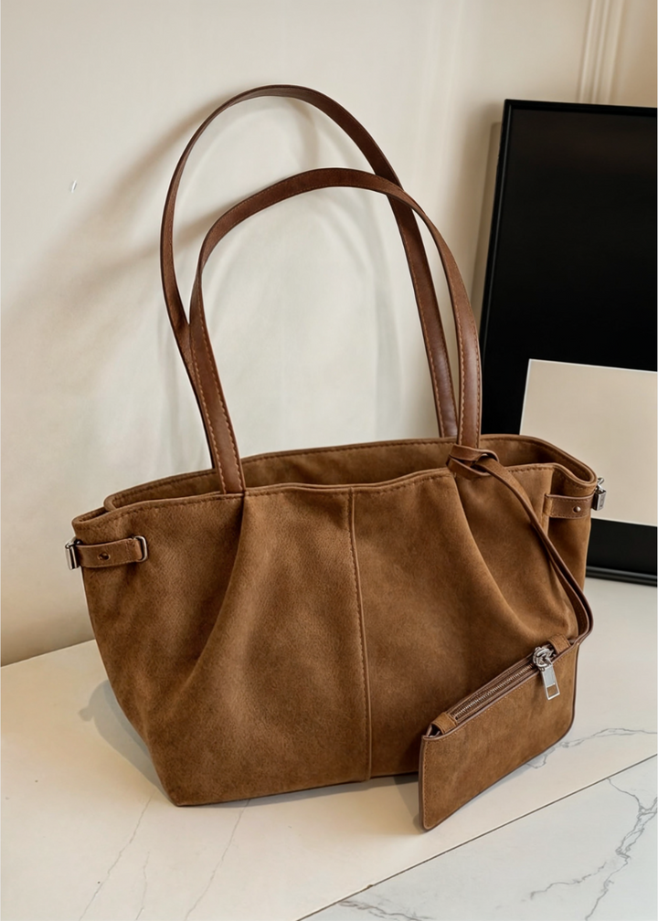 Suede BB Arden Handbag - Eliza-Warszawa