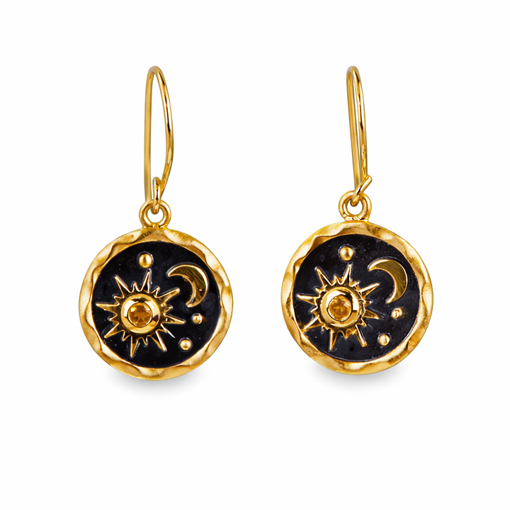 Sun & Moon Boho Earrings