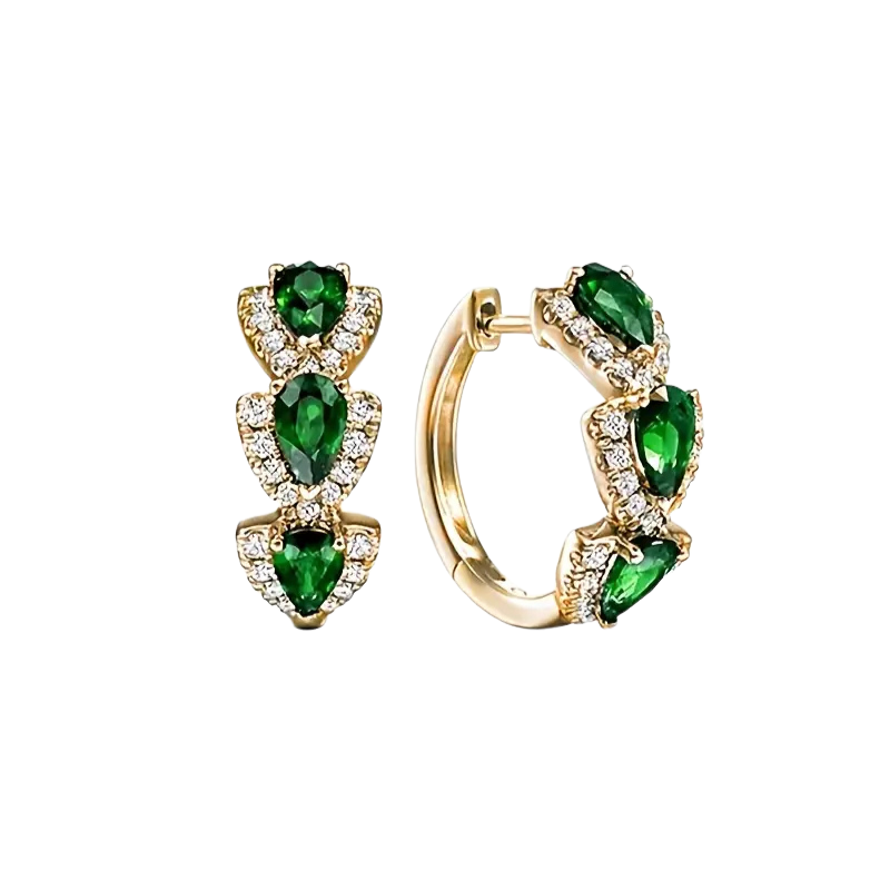 Sylvarra Jadelisse Earrings | Gold - Eliza-Warszawa