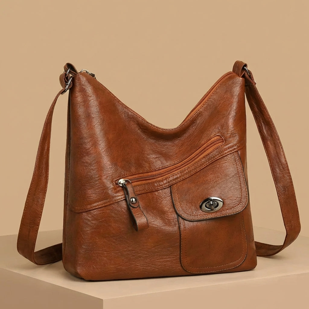 Sylvie Leather Handbag - Eliza-Warszawa