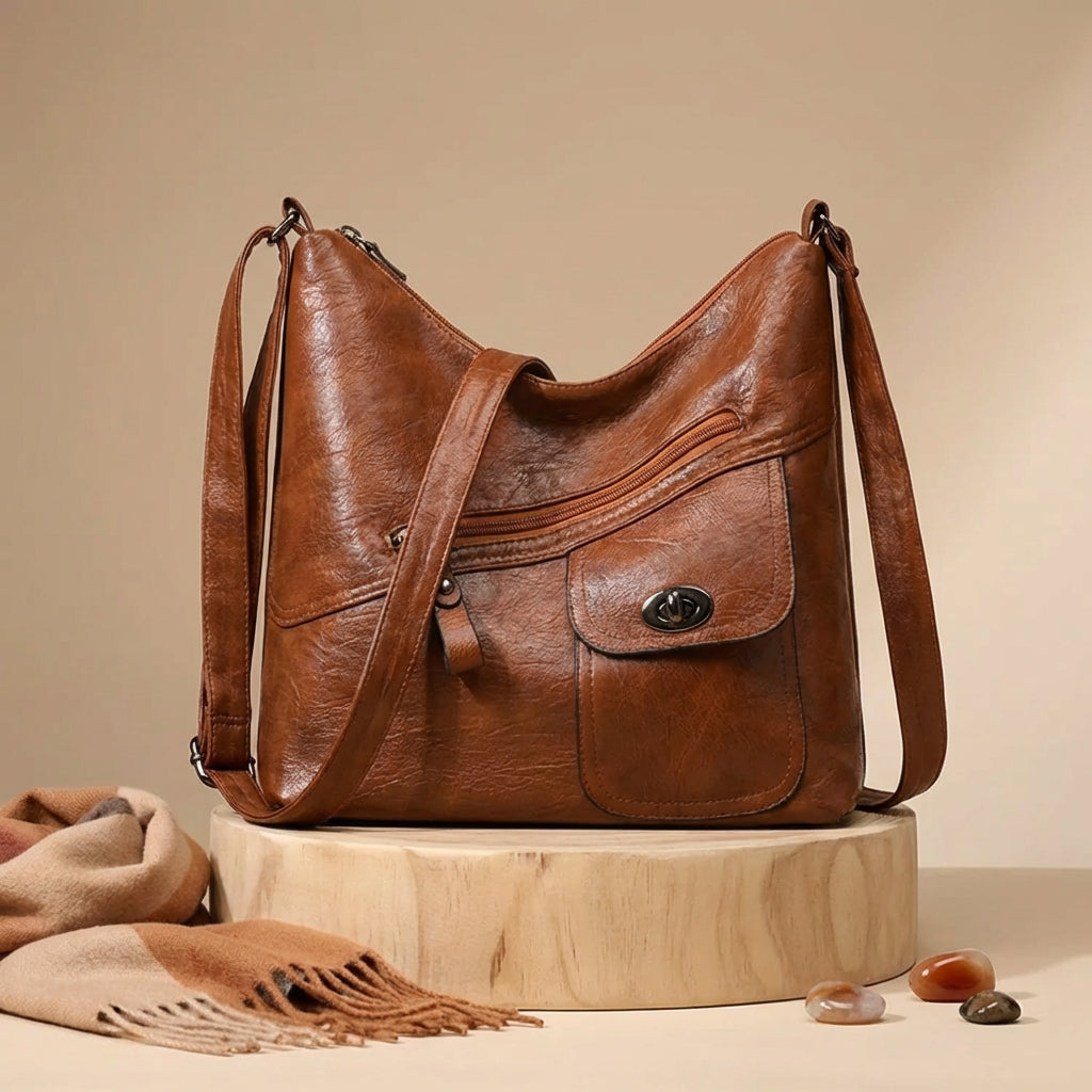 Sylvie Leather Handbag - Eliza-Warszawa