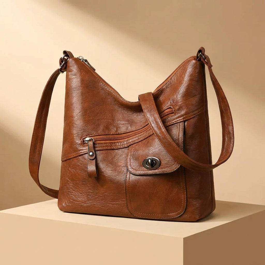 Sylvie Leather Handbag - Eliza-Warszawa