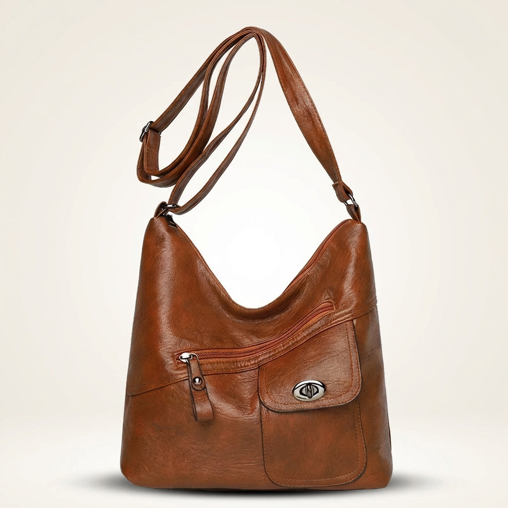 Sylvie Leather Handbag - Eliza-Warszawa
