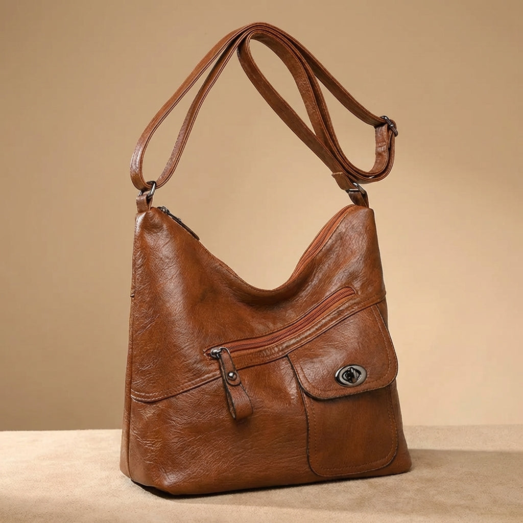 Sylvie Leather Handbag - Eliza-Warszawa
