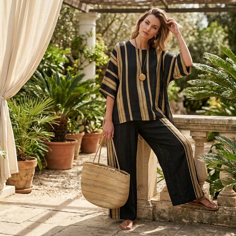 Tamara | Women's Loungewear Set - Eliza-Warszawa