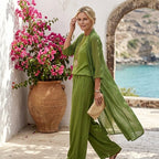 Teresa | Elegant Loungewear Set - Eliza-Warszawa