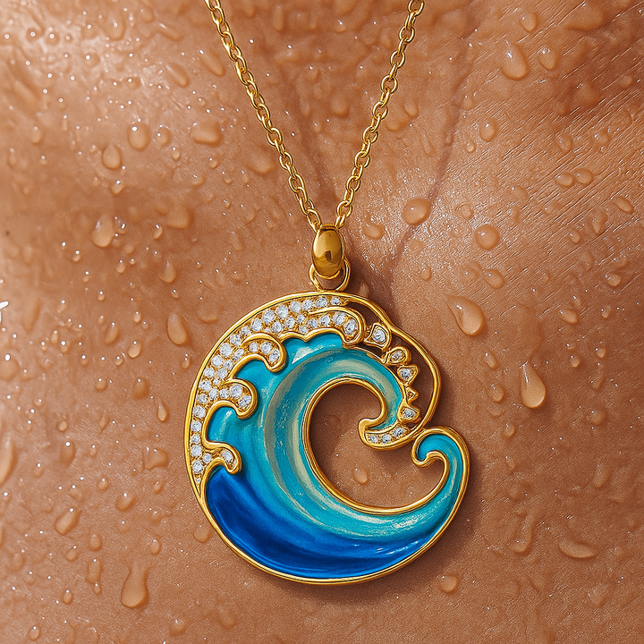 The Beat of the Wave Necklace
