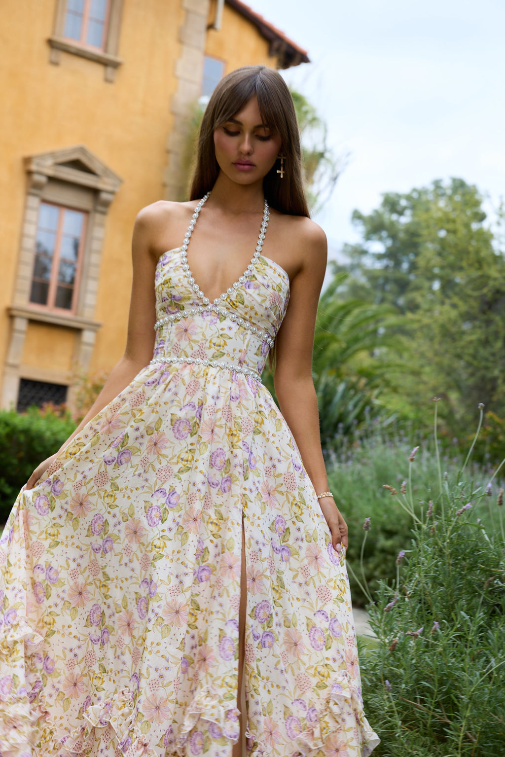 The Scarlette Dress in Cordoba Print - Eliza-Warszawa