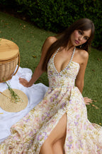 The Scarlette Dress in Cordoba Print - Eliza-Warszawa