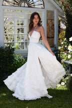 The Scarlette Dress in White - Eliza-Warszawa