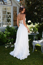 The Scarlette Dress in White - Eliza-Warszawa