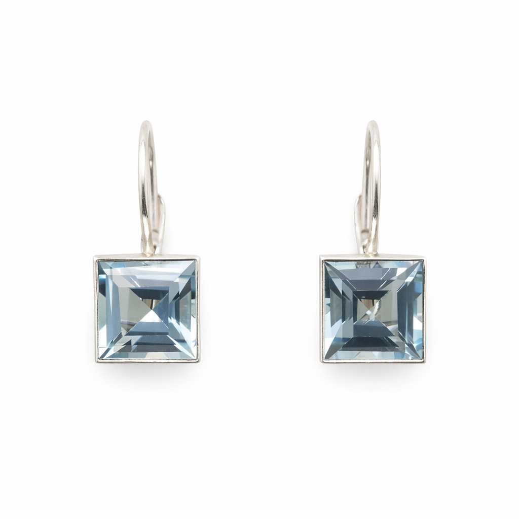 Timeless Blue Glass Harvest Earrings