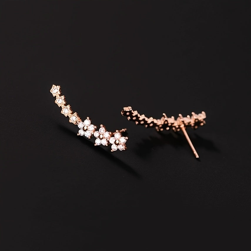 Timeless Floral Earrings - Eliza-Warszawa