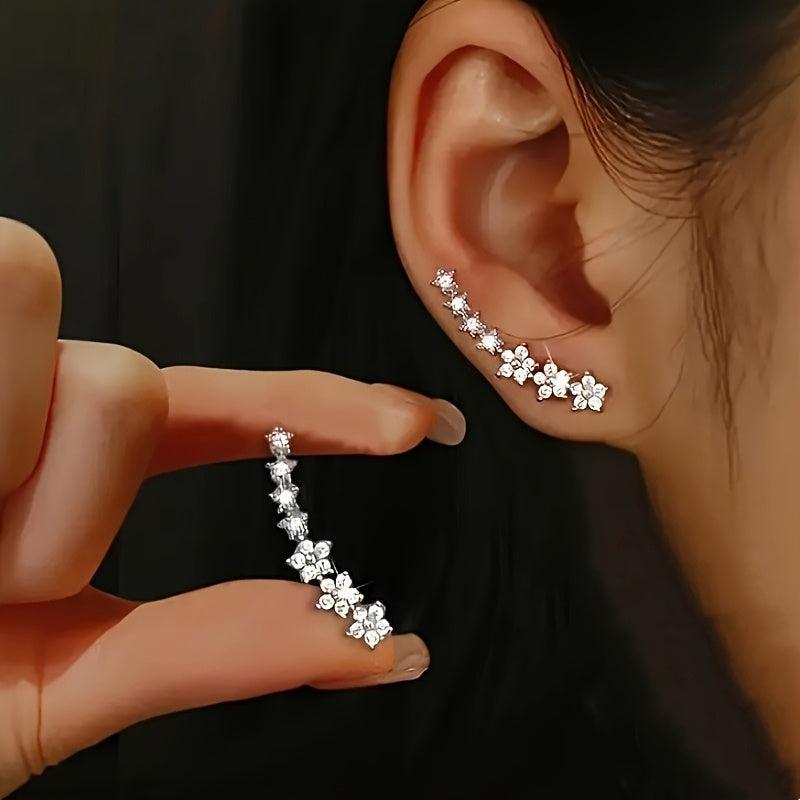 Timeless Floral Earrings - Eliza-Warszawa