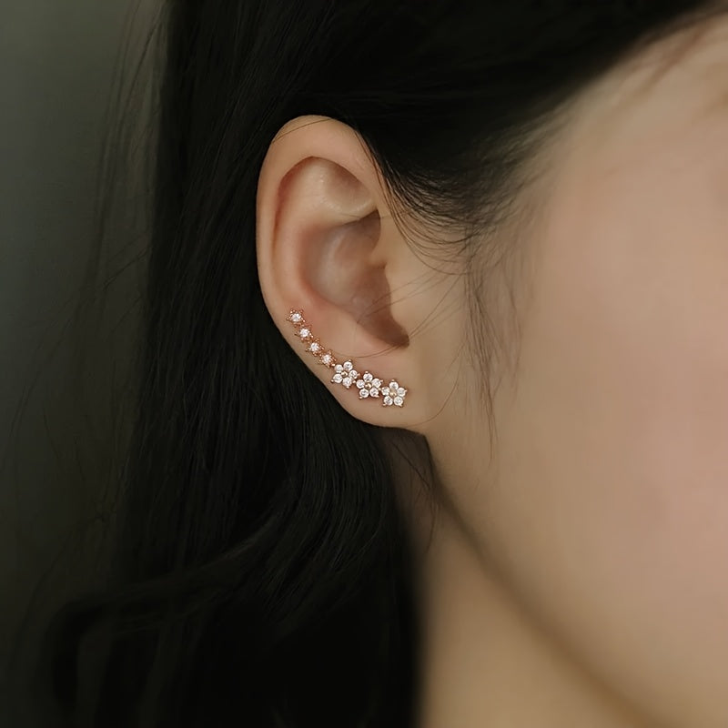 Timeless Floral Earrings - Eliza-Warszawa