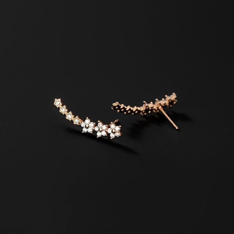 Timeless Floral Earrings - Eliza-Warszawa