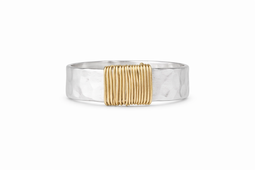 Timeless Gold and Silver Vintage Ring