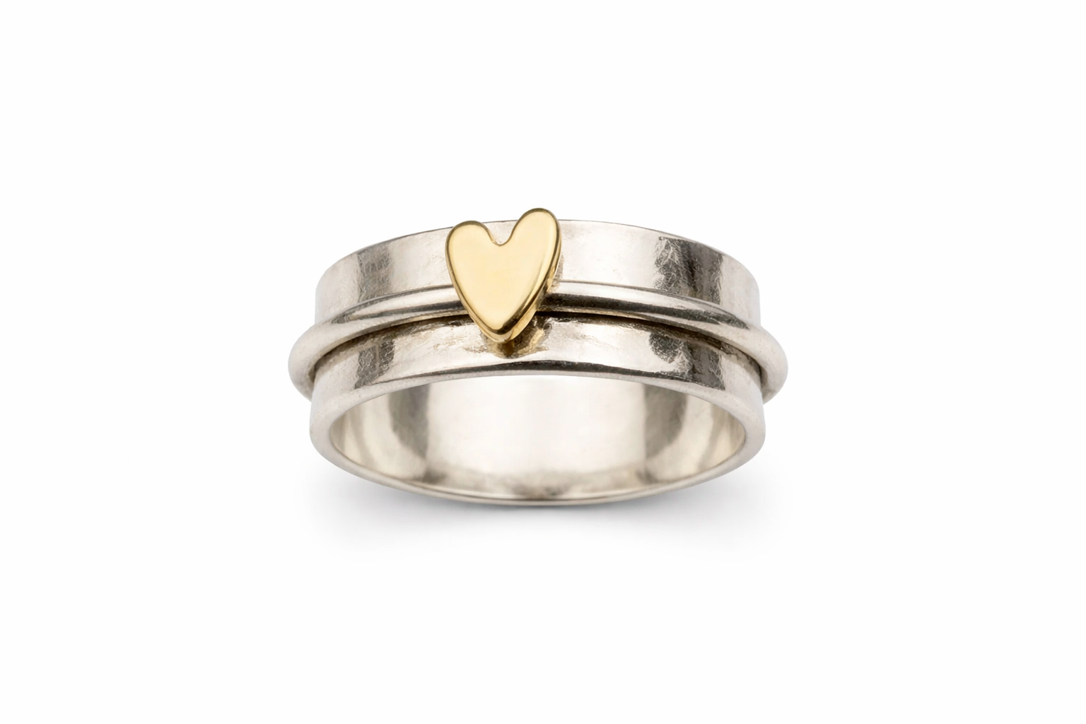Timeless Heart Dangle Ring