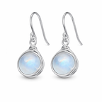 Timeless Moonstone Earrings