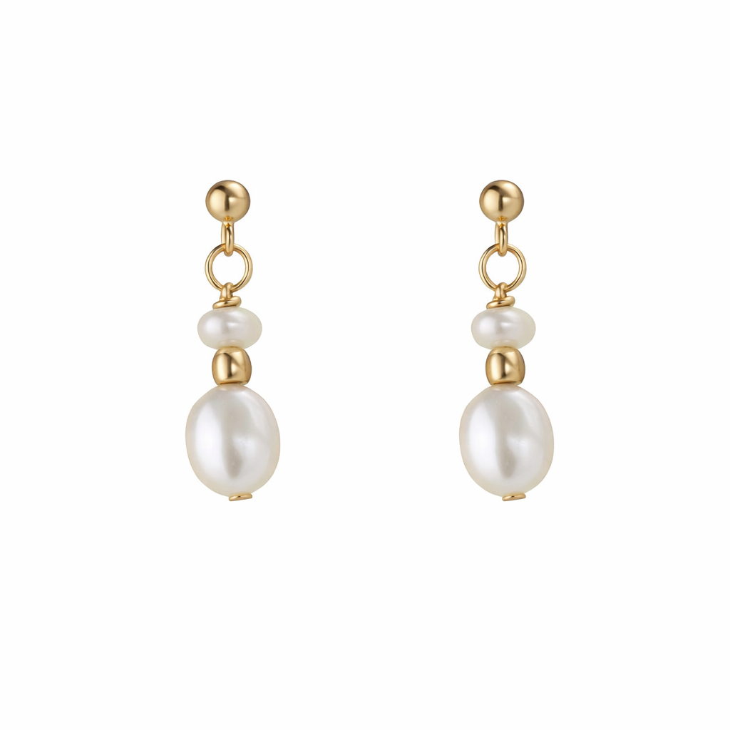 Timeless Pearl Drop Earrings