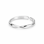 Timeless Sterling Silver Twisted Wire Ring