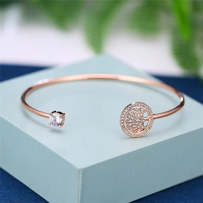 Timeless Tree of Life Adjustable Bracelet - Eliza-Warszawa
