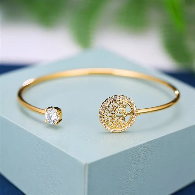 Timeless Tree of Life Adjustable Bracelet - Eliza-Warszawa