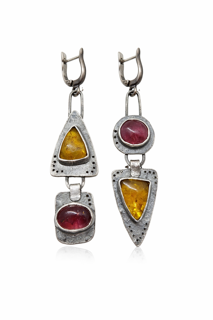 Timeless Triangle Geometric Earrings