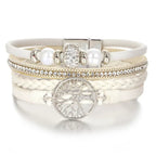 Tree of Life Rhinestone Bracelet - Eliza-Warszawa