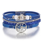 Tree of Life Rhinestone Bracelet - Eliza-Warszawa
