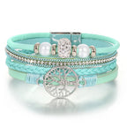 Tree of Life Rhinestone Bracelet - Eliza-Warszawa
