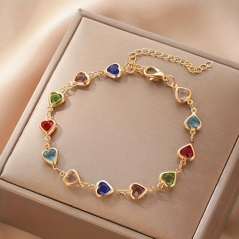 Unique Heart-Shaped Bracelet - Eliza-Warszawa