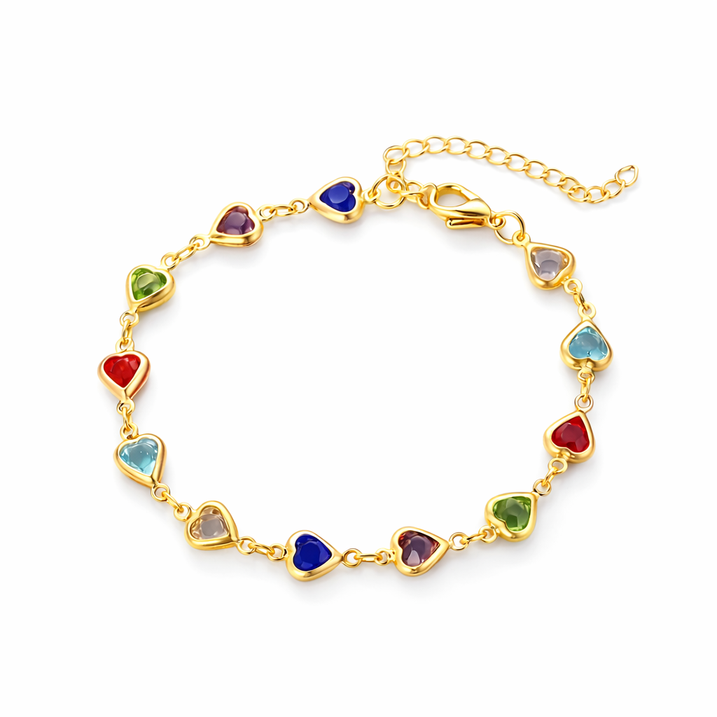 Unique Heart-Shaped Bracelet - Eliza-Warszawa