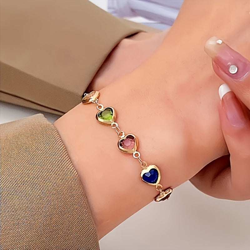 Unique Heart-Shaped Bracelet - Eliza-Warszawa