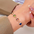 Unique Heart-Shaped Bracelet - Eliza-Warszawa