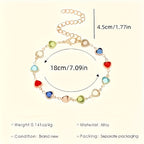 Unique Heart-Shaped Bracelet - Eliza-Warszawa