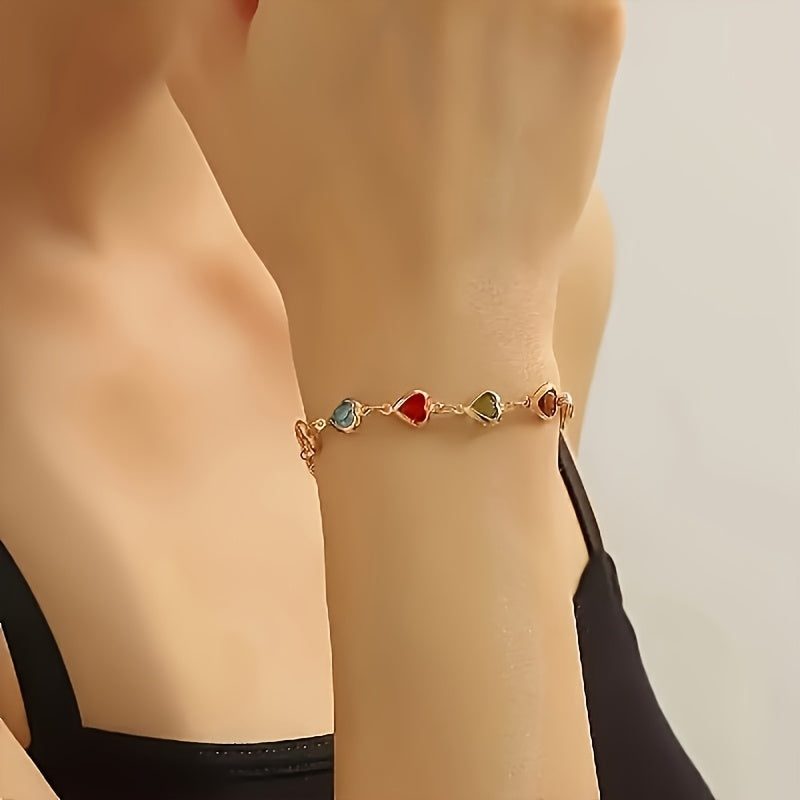 Unique Heart-Shaped Bracelet - Eliza-Warszawa