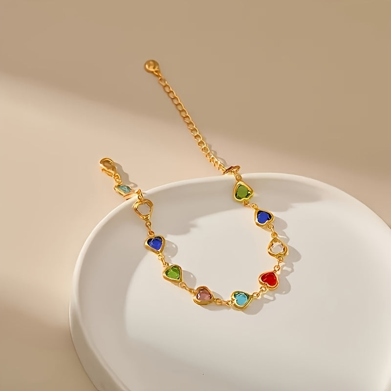 Unique Heart-Shaped Bracelet - Eliza-Warszawa