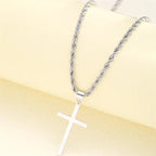 Unisex Gold Cross Necklace