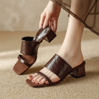 Vanessa Block Heel Sandals - Eliza-Warszawa