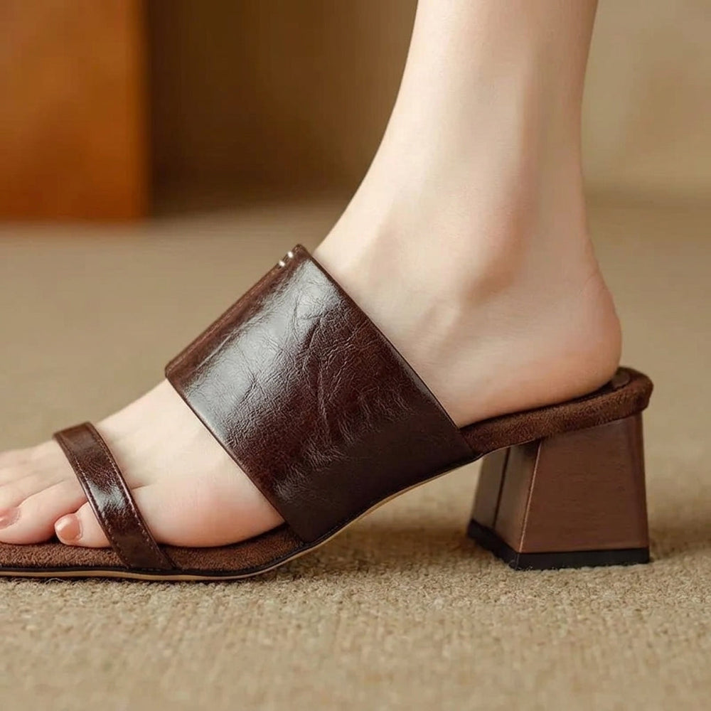 Vanessa Block Heel Sandals - Eliza-Warszawa