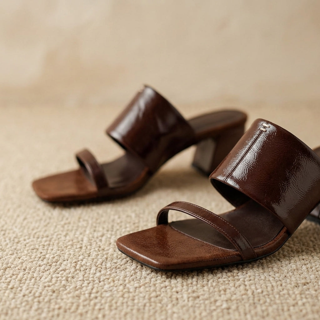 Vanessa Block Heel Sandals - Eliza-Warszawa